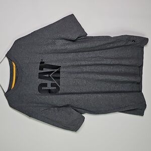 Cat gray XXL short sleeve shirt